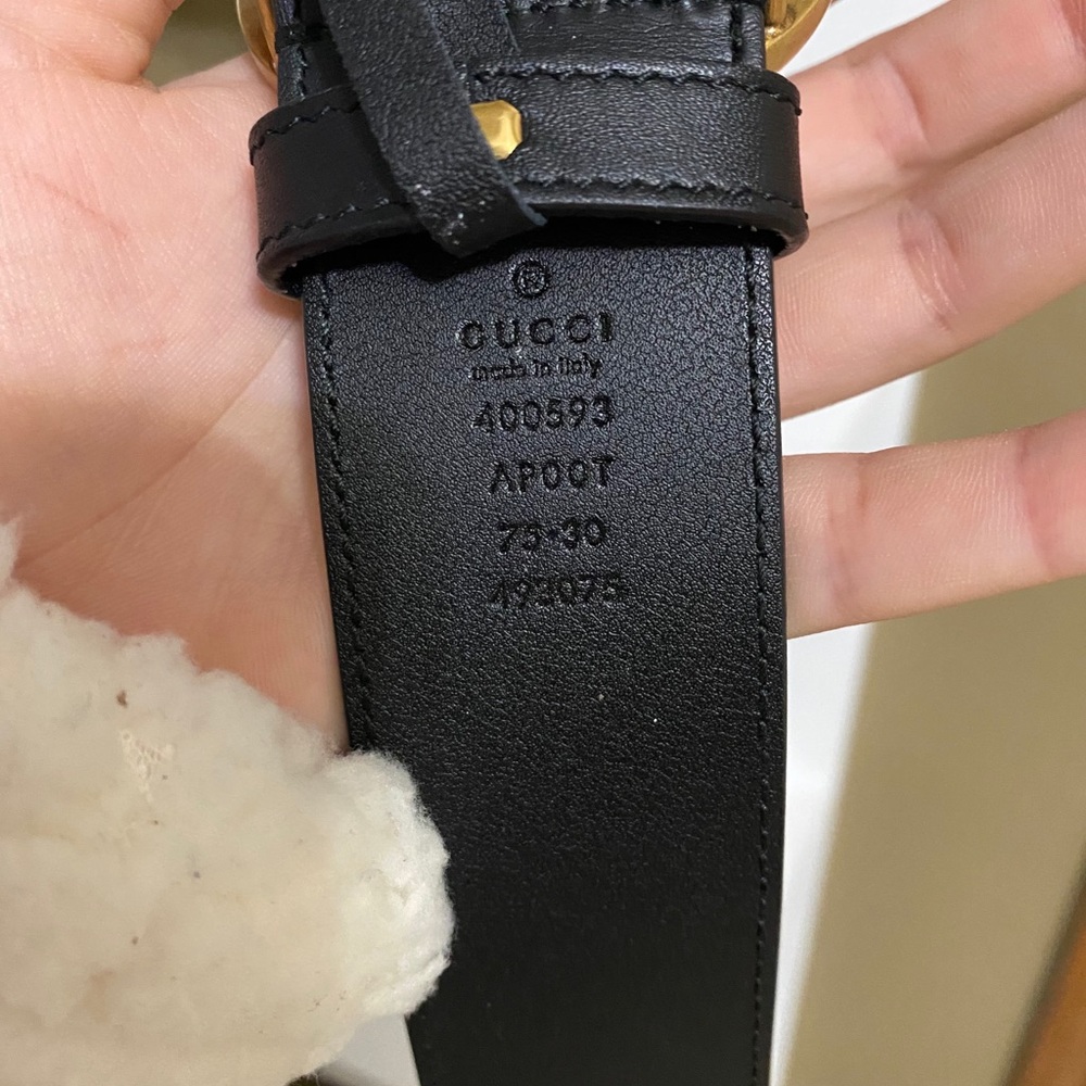 Gucci Double G belt